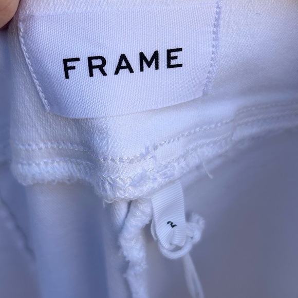 Frame White Jet Set Flare, BNWT, size 2 (Waist 30-34) - Picture 13 of 15